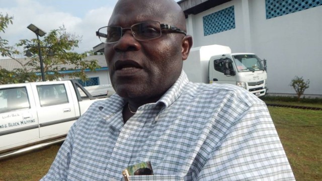 Matthew Z. Daniels, Superintendent of River Cess County. Photo: Zeze Ballah