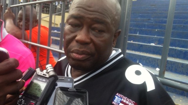 President of the Liberia Referee Association, Joseph Kollie. Photo: T. Kla Wesley, Jr.