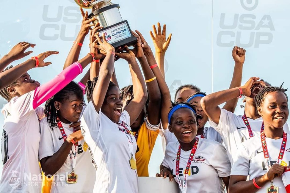 Monrovia Football Academy U15 Girls Soccer Team Crowned Champions Of 19 Usa Cup The Bush Chicken
