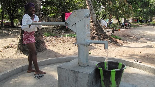 The Bush Chicken water pump